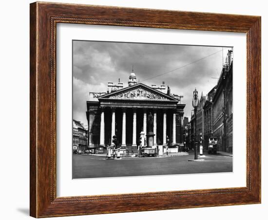 Royal Exchange 1940s-Fred Musto-Framed Photographic Print