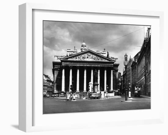 Royal Exchange 1940s-Fred Musto-Framed Photographic Print