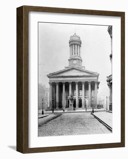 Royal Exchange Square, Glasgow, C.1895-null-Framed Giclee Print