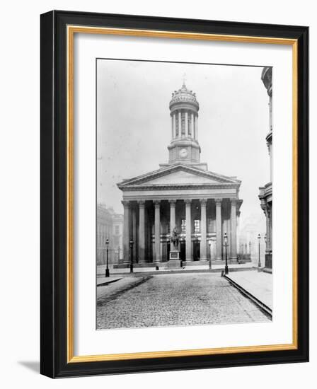 Royal Exchange Square, Glasgow, C.1895-null-Framed Giclee Print