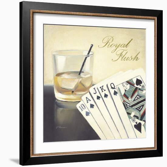 Royal Flush Casino-Paulo Romero-Framed Art Print