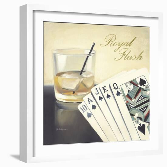 Royal Flush Casino-Paulo Romero-Framed Art Print