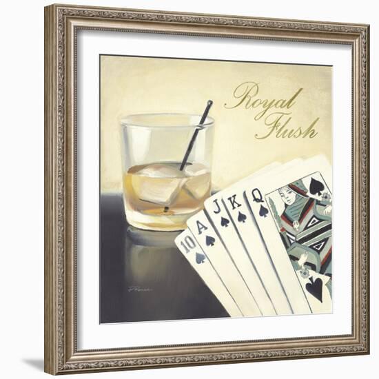 Royal Flush Casino-Paulo Romero-Framed Premium Giclee Print
