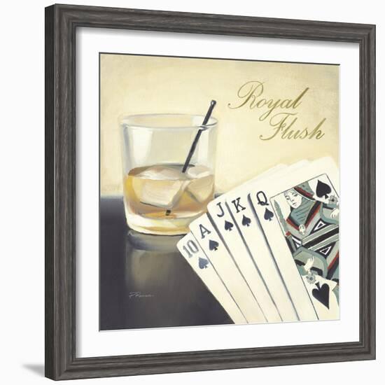 Royal Flush Casino-Paulo Romero-Framed Premium Giclee Print