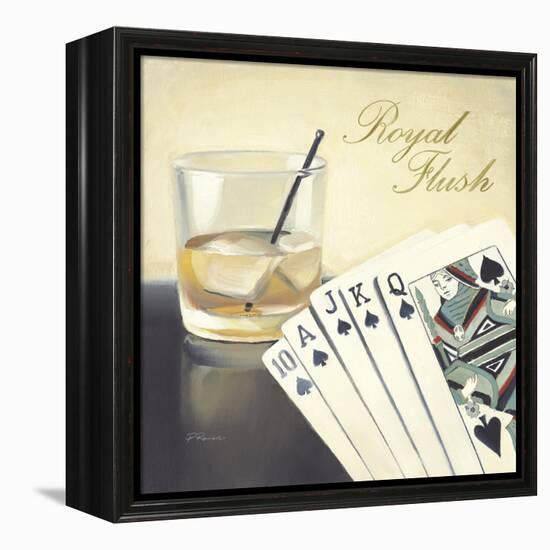 Royal Flush Casino-Paulo Romero-Framed Stretched Canvas