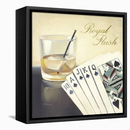 Royal Flush Casino-Paulo Romero-Framed Stretched Canvas