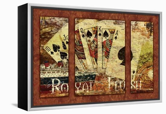 Royal Flush-Eric Yang-Framed Stretched Canvas