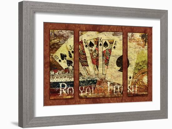 Royal Flush-Eric Yang-Framed Art Print