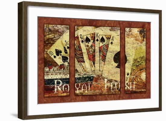 Royal Flush-Eric Yang-Framed Art Print