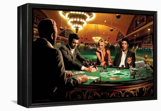 Royal Flush-Chris Consani-Framed Stretched Canvas