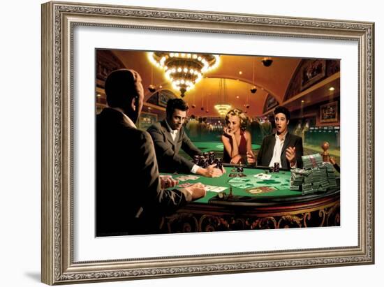 Royal Flush-Chris Consani-Framed Art Print