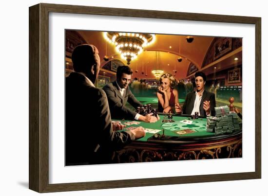 Royal Flush-Chris Consani-Framed Art Print