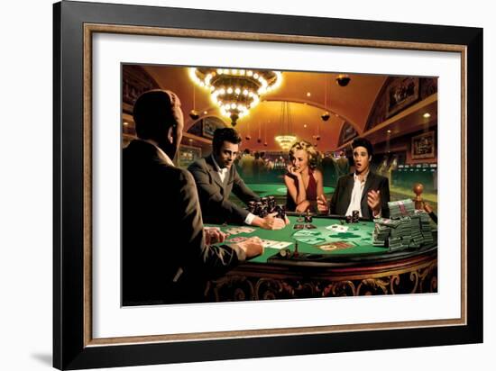 Royal Flush-Chris Consani-Framed Art Print