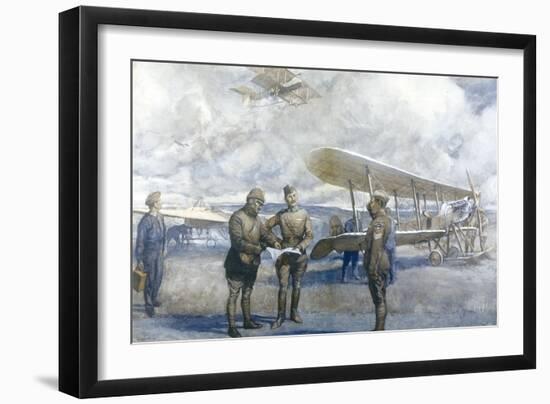 Royal Flying Corps Made-Christopher Clark-Framed Art Print