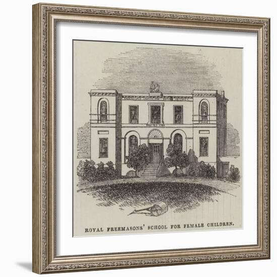 Royal Freemasons' School for Female Children-null-Framed Giclee Print