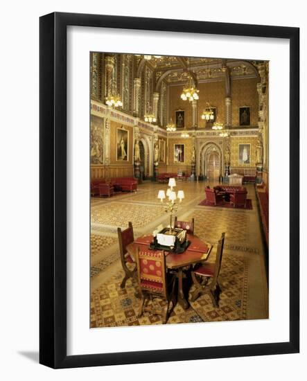 Royal Gallery, Houses of Parliament, Westminster, London, England, United Kingdom-Adam Woolfitt-Framed Photographic Print