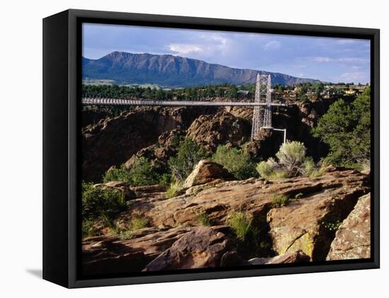 Royal Gorge Bridge, Canon City, Colorado, USA-null-Framed Premier Image Canvas