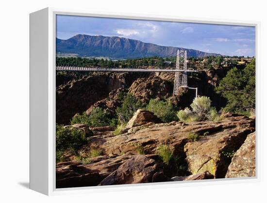 Royal Gorge Bridge, Canon City, Colorado, USA-null-Framed Premier Image Canvas