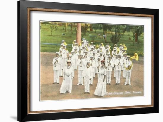 Royal Hawaiian Band, Honolulu, Hawaii-null-Framed Art Print