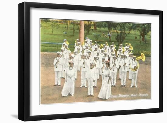 Royal Hawaiian Band, Honolulu, Hawaii-null-Framed Art Print