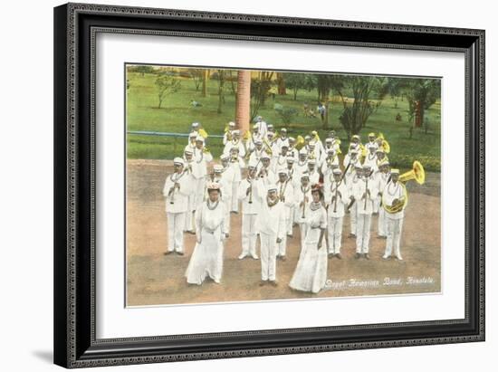 Royal Hawaiian Band, Honolulu, Hawaii-null-Framed Art Print