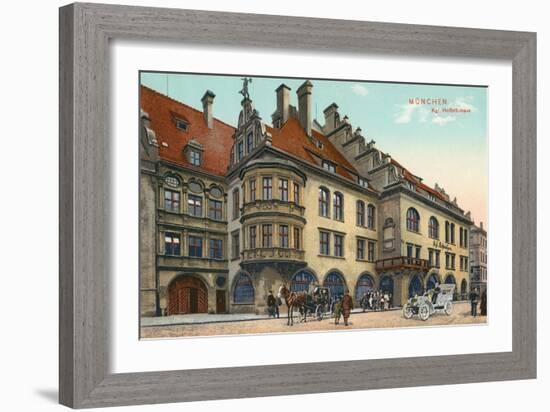 Royal Hofbrauhaus, Munich, Germany-null-Framed Art Print