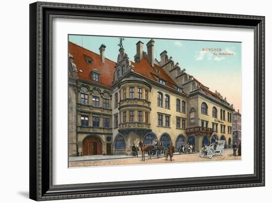 Royal Hofbrauhaus, Munich, Germany-null-Framed Art Print