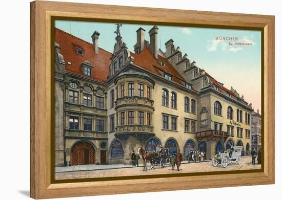 Royal Hofbrauhaus, Munich, Germany-null-Framed Stretched Canvas