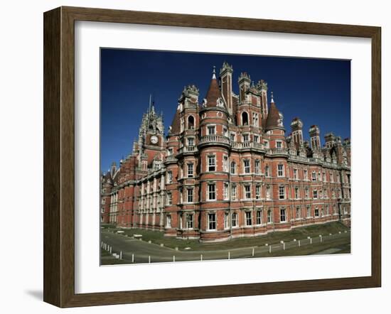 Royal Holloway College, Egham, Surrey, England, United Kingdom-Jean Brooks-Framed Photographic Print