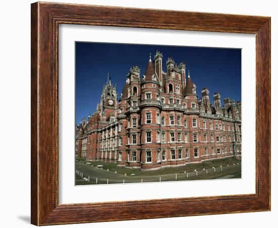 Royal Holloway College, Egham, Surrey, England, United Kingdom-Jean Brooks-Framed Photographic Print