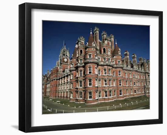 Royal Holloway College, Egham, Surrey, England, United Kingdom-Jean Brooks-Framed Photographic Print