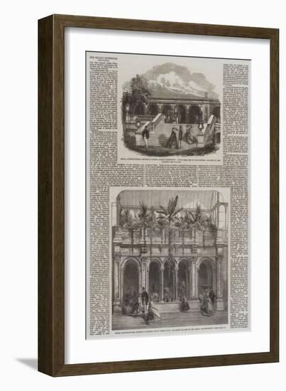 Royal Horticultural Society Gardens in South Kensington-null-Framed Giclee Print