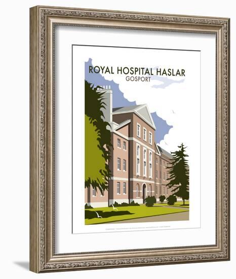 Royal Hospital Haslar - Dave Thompson Contemporary Travel Print-Dave Thompson-Framed Art Print