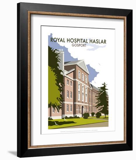 Royal Hospital Haslar - Dave Thompson Contemporary Travel Print-Dave Thompson-Framed Art Print