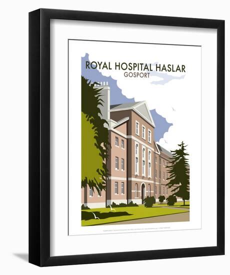 Royal Hospital Haslar - Dave Thompson Contemporary Travel Print-Dave Thompson-Framed Art Print