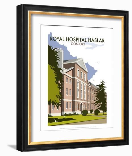 Royal Hospital Haslar - Dave Thompson Contemporary Travel Print-Dave Thompson-Framed Art Print