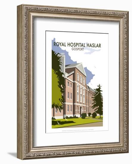 Royal Hospital Haslar - Dave Thompson Contemporary Travel Print-Dave Thompson-Framed Giclee Print