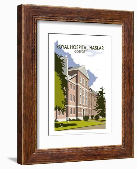 Royal Hospital Haslar - Dave Thompson Contemporary Travel Print-Dave Thompson-Framed Giclee Print