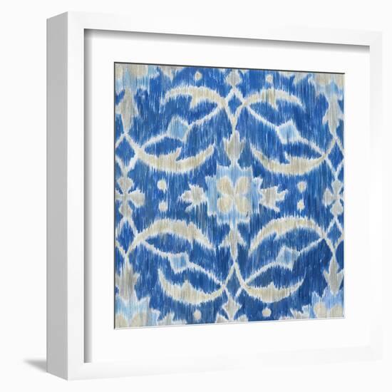 Royal Ikat I-Megan Meagher-Framed Art Print