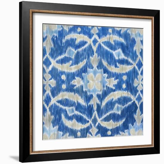 Royal Ikat I-Megan Meagher-Framed Art Print