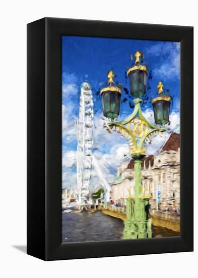 Royal Lamppost II - In the Style of Oil Painting-Philippe Hugonnard-Framed Premier Image Canvas