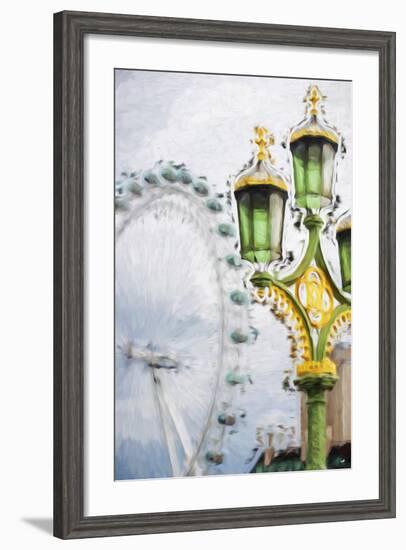 Royal Lamppost - In the Style of Oil Painting-Philippe Hugonnard-Framed Giclee Print