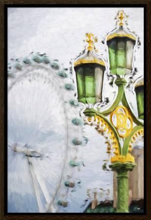 Royal Lamppost In The Style Of Oil Painting Giclee Print Philippe Hugonnard Art Com