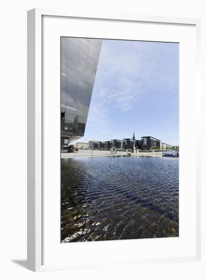 Royal Library, District Christianshavn, Copenhagen, Denmark, Scandinavia-Axel Schmies-Framed Photographic Print