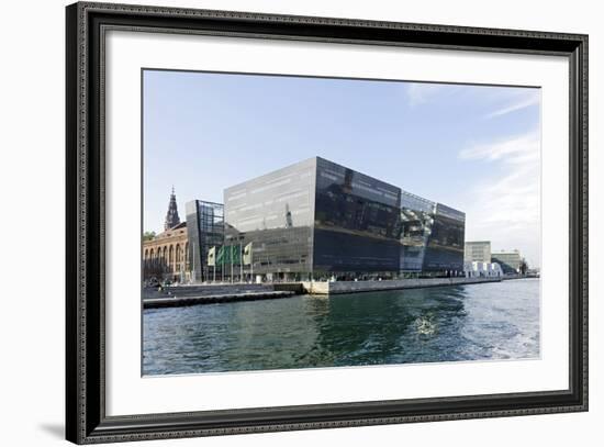 Royal Library, District Christianshavn, Copenhagen, Denmark, Scandinavia-Axel Schmies-Framed Photographic Print