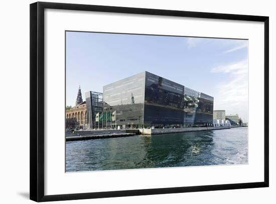 Royal Library, District Christianshavn, Copenhagen, Denmark, Scandinavia-Axel Schmies-Framed Photographic Print