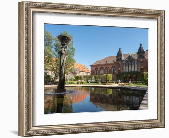 Royal Library Gardens, Copenhagen, Denmark, Scandinavia, Europe-Jean Brooks-Framed Photographic Print