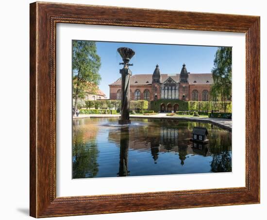 Royal Library Gardens, Copenhagen, Denmark, Scandinavia, Europe-Jean Brooks-Framed Photographic Print