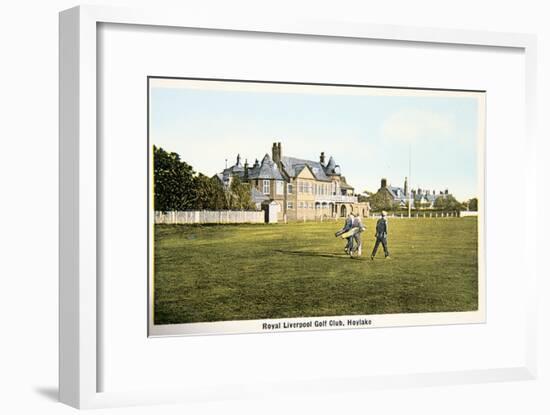 Royal Liverpool golf club, Hoylake, c1910-Unknown-Framed Giclee Print