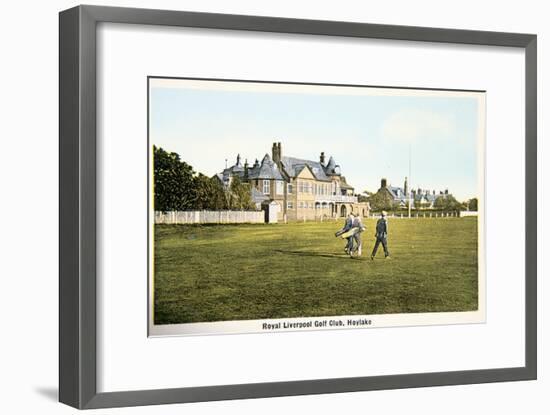 Royal Liverpool golf club, Hoylake, c1910-Unknown-Framed Giclee Print